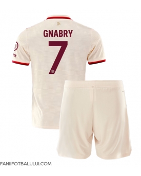 Bayern Munich Serge Gnabry #7 Echipament de Fotbal Replică 2024-25 Copii Treilea (+ Șorturi)